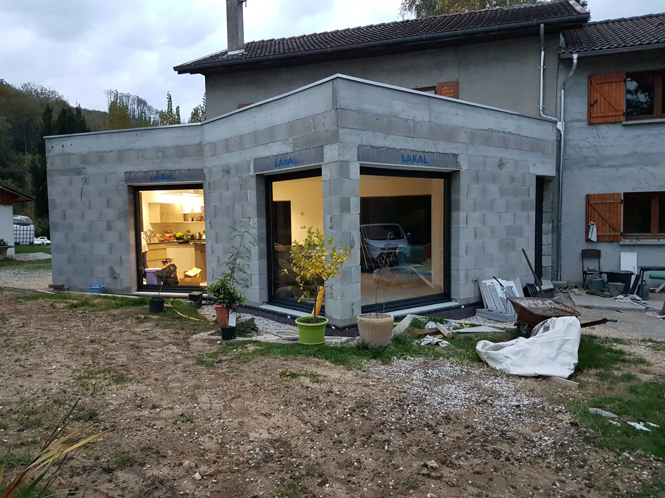 Extension maison 50m²