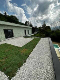 maison contemporaine voiron dalle poutrelle hourdis toiture terrasse gelas constructions