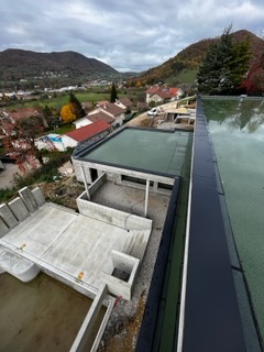 maison contemporaine voiron toiture terrasse gelas constructions