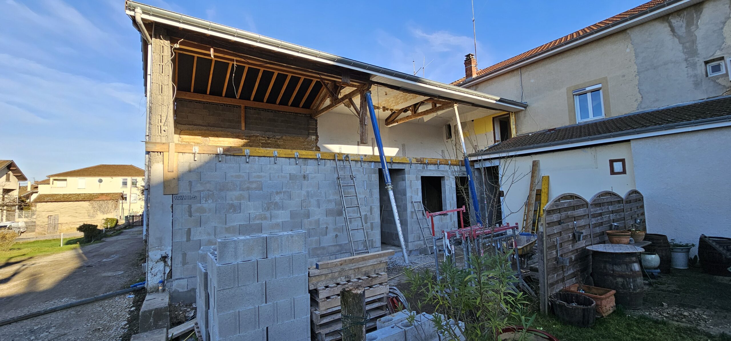 Rénovation d’une maison à Saint-Siméon-de-Bressieux