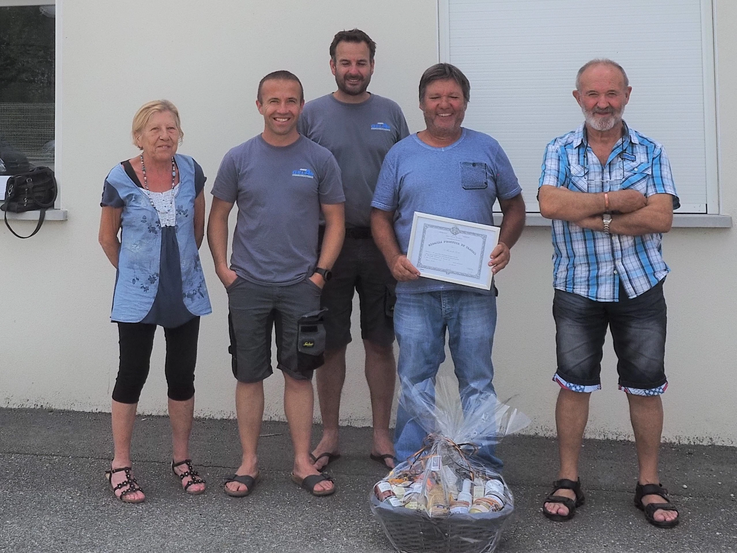 Photo avec parents et Henri gros plan
